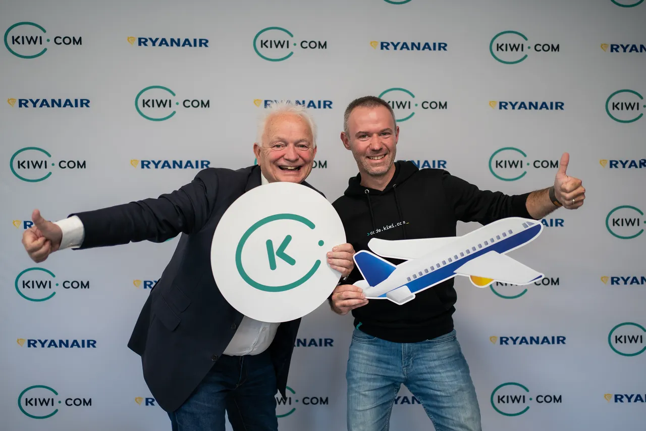 Kiwi.com and Ryanair partnership goes live