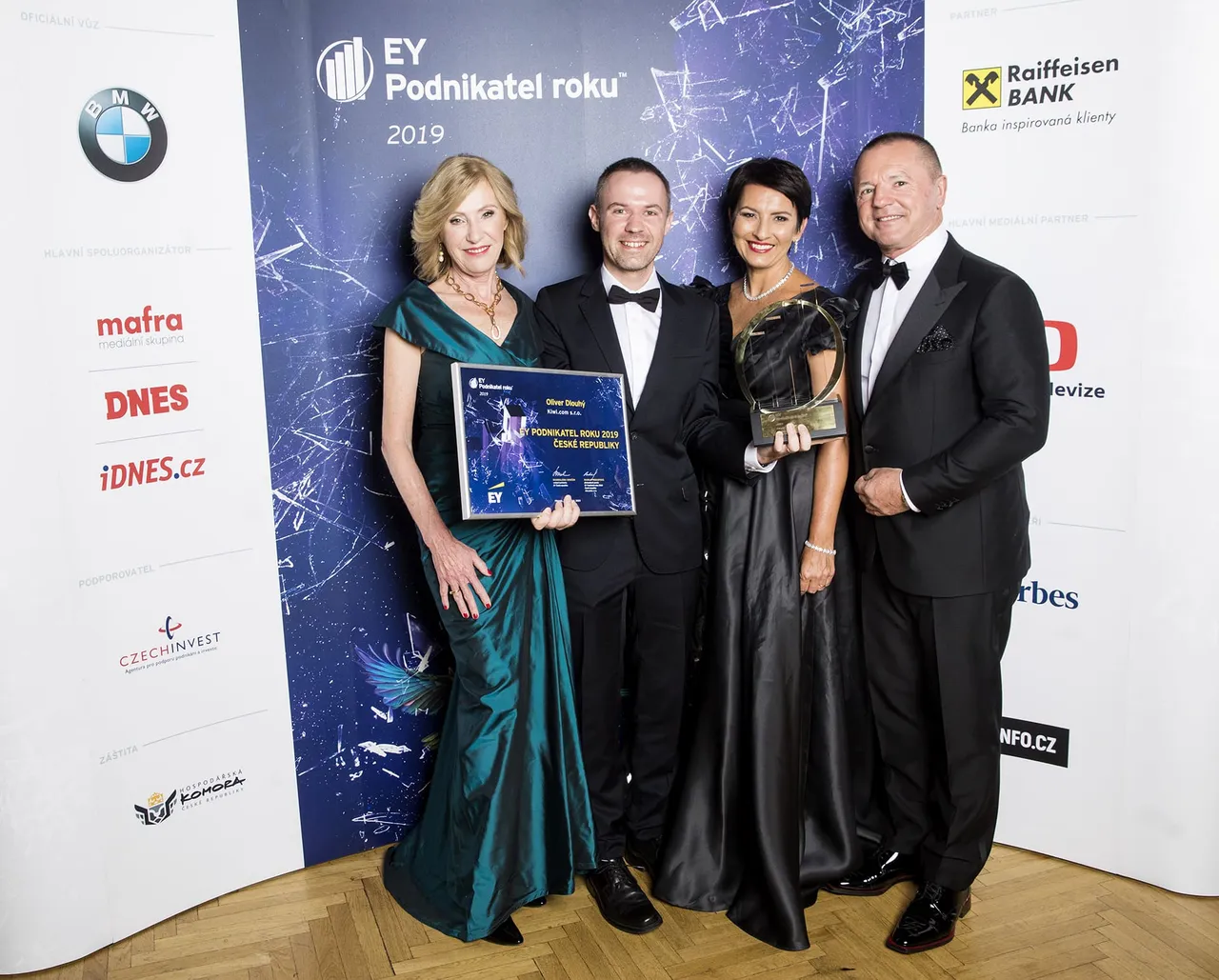 Kiwi.com CEO and co-founder Oliver Dlouhý has become the youngest EY Entrepreneur of the Year