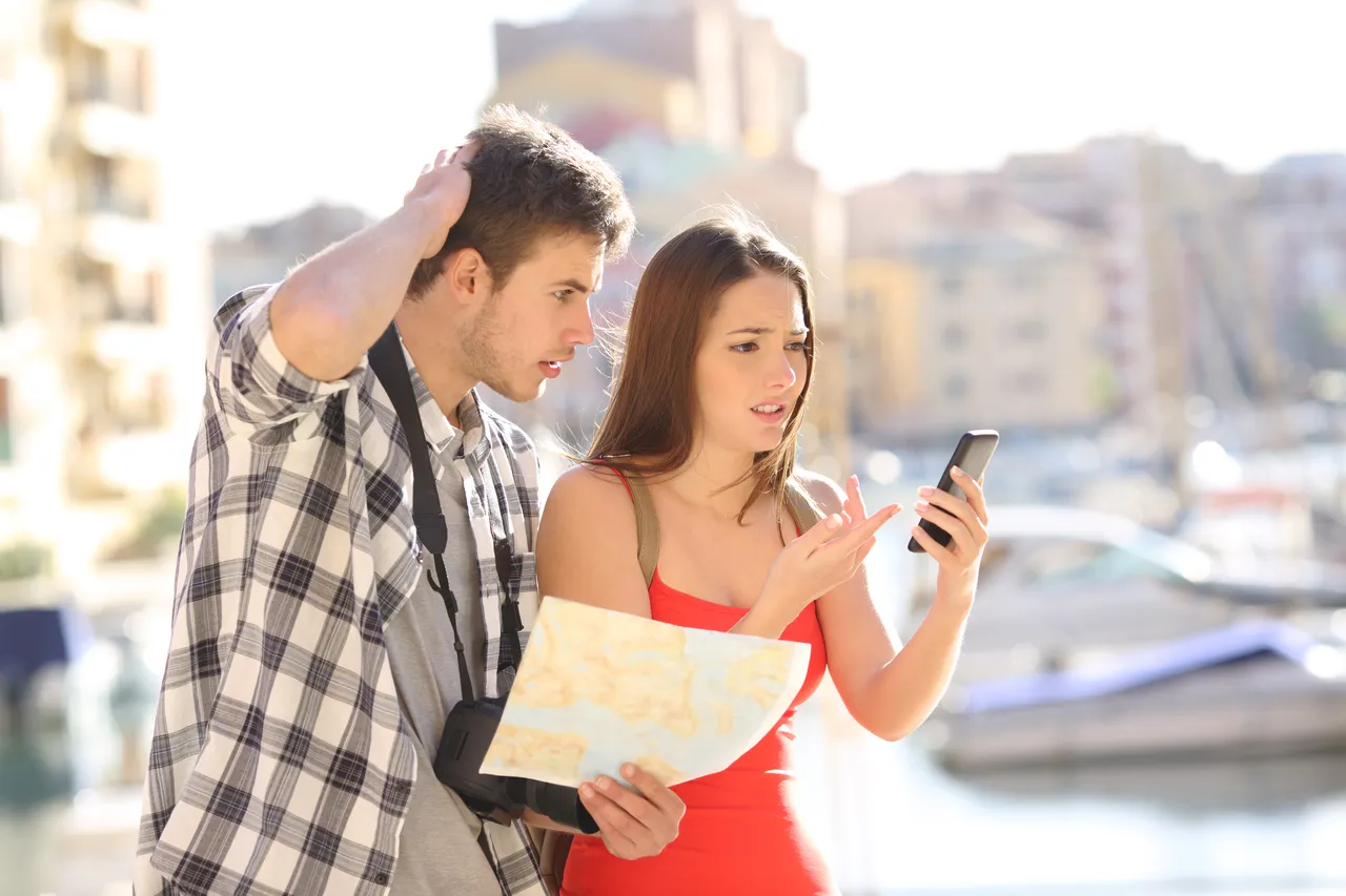 Holiday no-mance: Over two-thirds of Brits spend their holidays falling out with their partner rather than finding holiday romance — Shutterstock