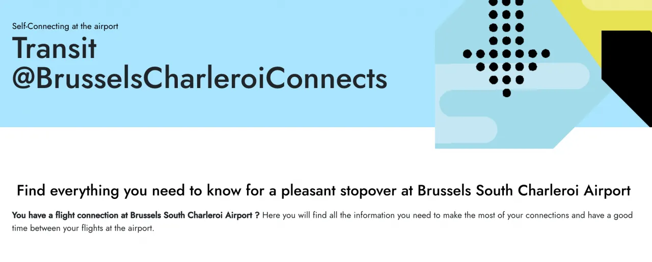 Brussels Charleroi airport and Kiwi.com