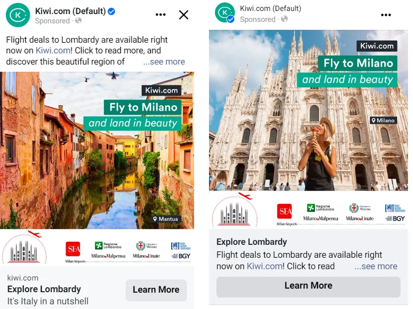 Kiwi.com social media promo