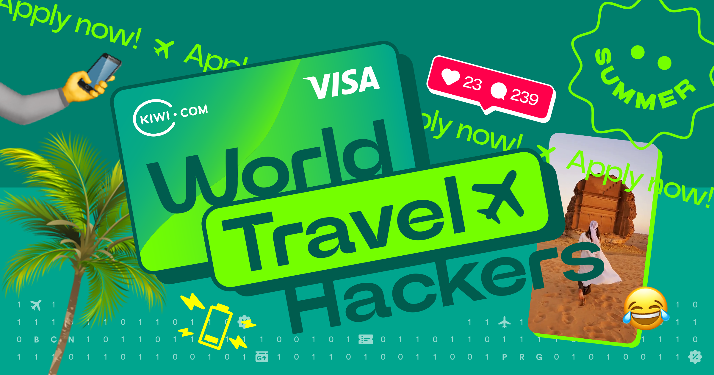 Kiwi.com world travel hacker job